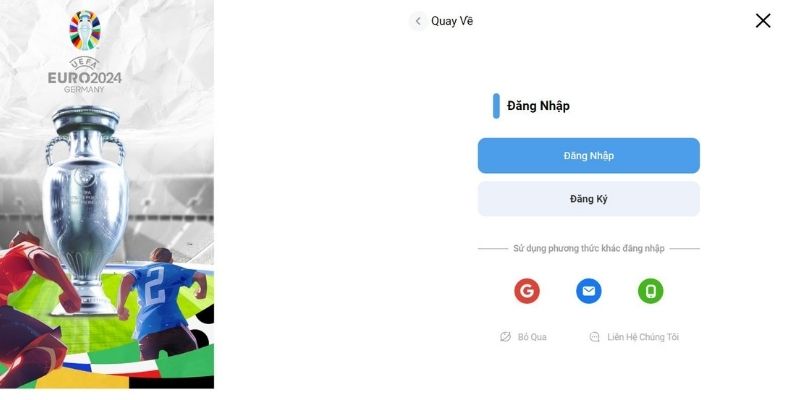 Hướng dẫn tân binh cách đăng nhập qua ứng dụng